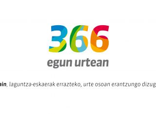 Laguntzak urteko 366 egunetan